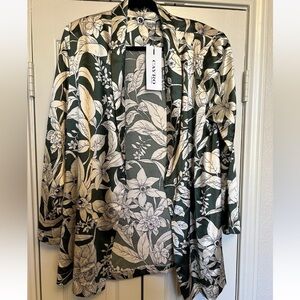 NWT - Cayro Jacket - Size Large - MRSP $295 - Green/Beige